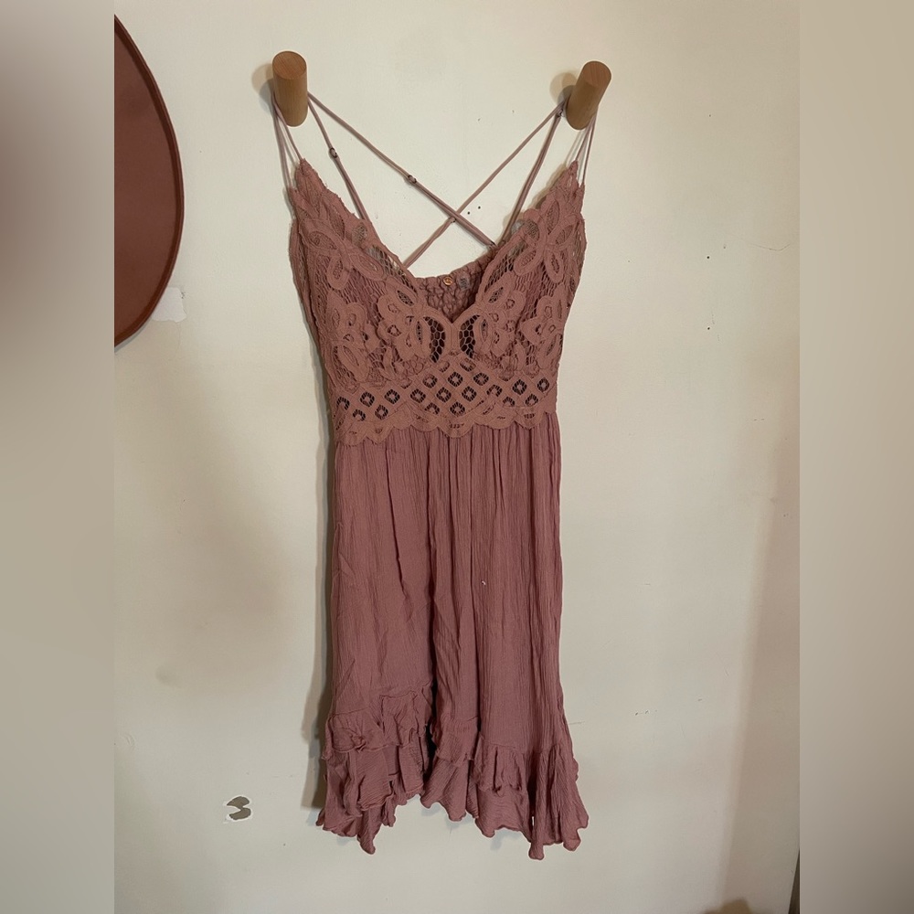 Free people pink dress